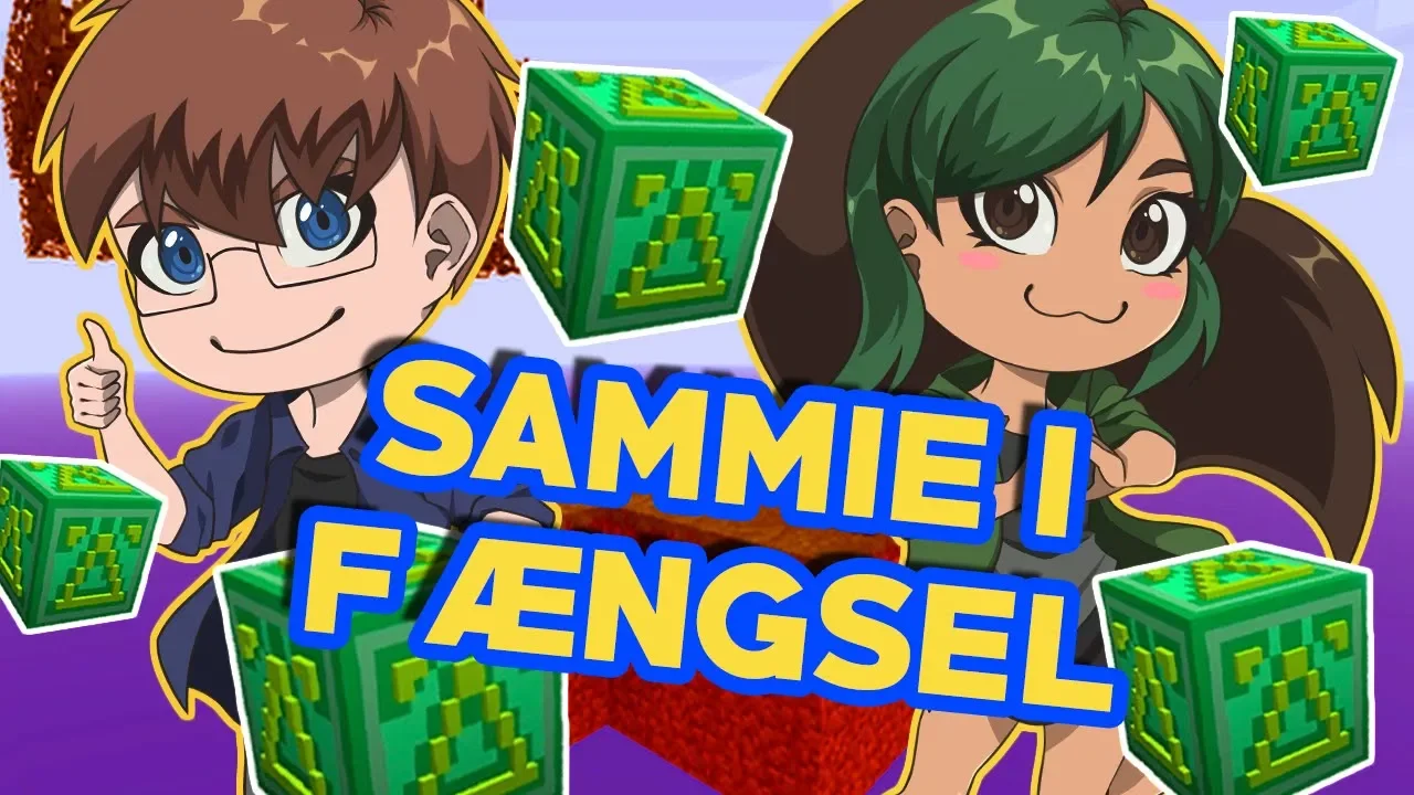 SAMMIE I FÆNGSEL - Lucky Skyblock #19 - Minecraft Ekspeditionen
