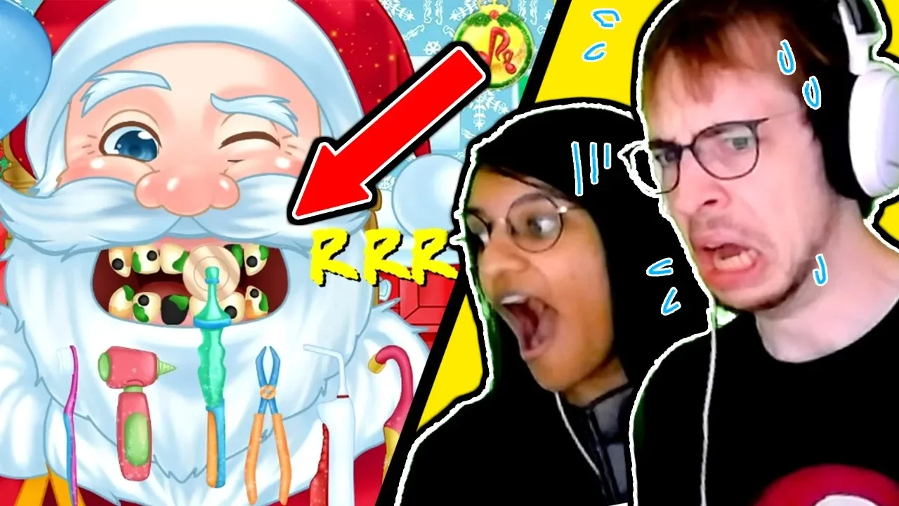 Ordner Julemandens KLAMME tænder på Y8 😱