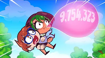 Vi laver de STØRSTE TYGGEGUMMI BOBLER i Roblox