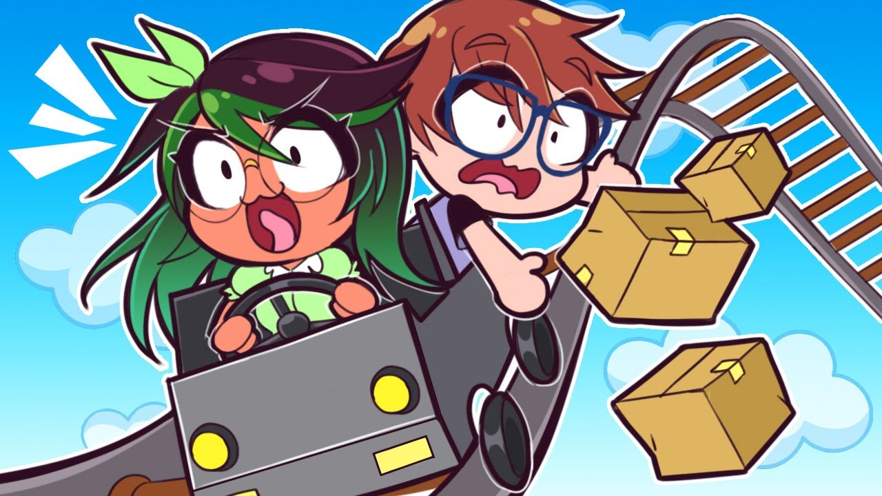 VI AFLEVERER DIN PAKKE OG DØR - Roblox Cart Ride Delivery Service