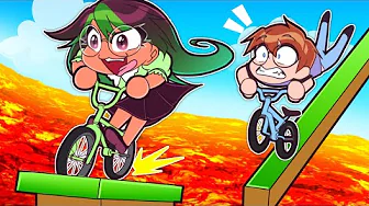 Roblox Obby, Men Vi CYKLER 🚲