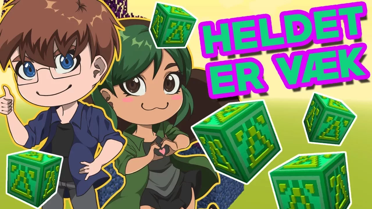 HVOR ER VORES HELD!? - Lucky Skyblock #9 - Minecraft Ekspeditionen