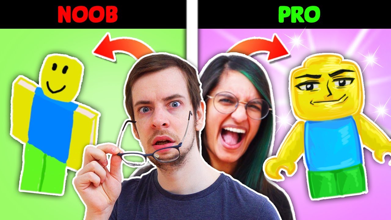 HVEM KAN TEGNE DEN SEJESTE ROBLOX NOOB? - Roblox Speed! Draw!