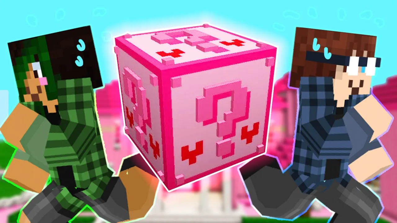 DEN PINKE LUCKY BLOCK - Lucky Block Pink