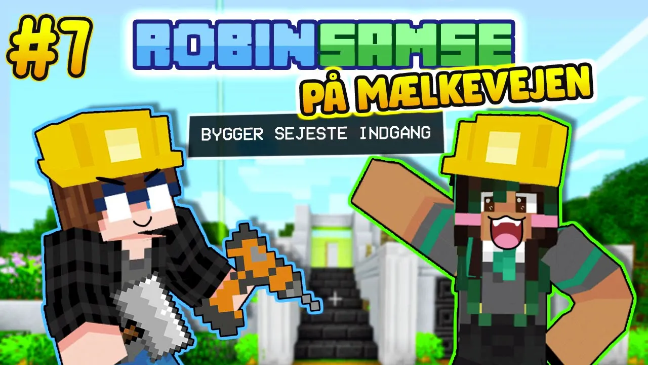 Bygger ENDELIG på huset! | RobinSamse på Mælkevejen #7