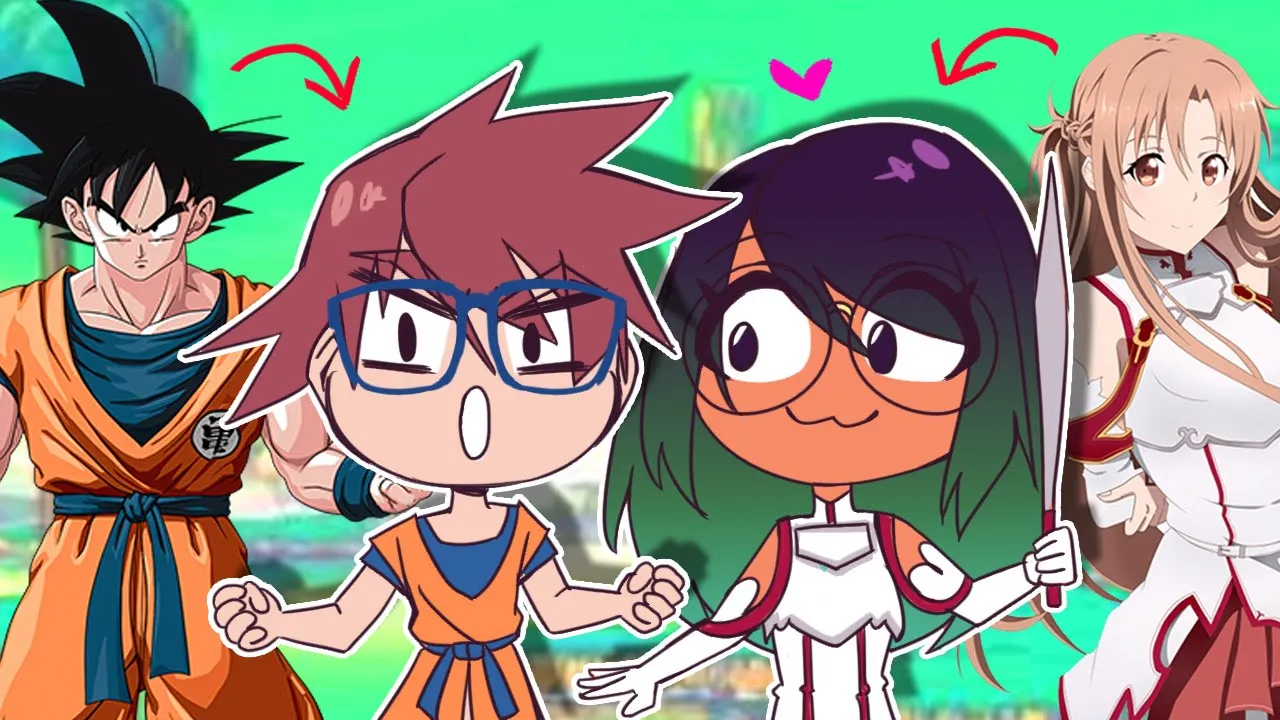 Kæmper SOM ANIME HELTE!