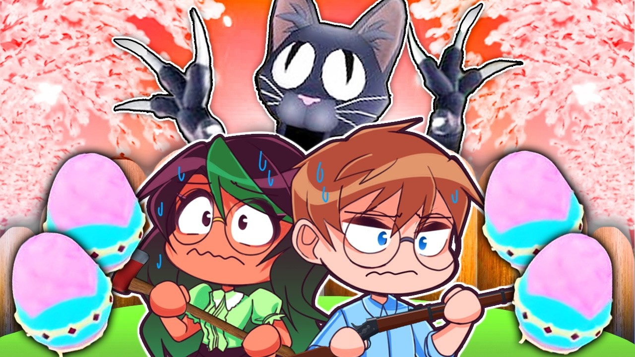 99 nætter, men vi finder et KATTE MONSTER i PÅSKEN?! 🙀🥚