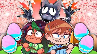 99 nætter, men vi finder et KATTE MONSTER i PÅSKEN?! 🙀🥚