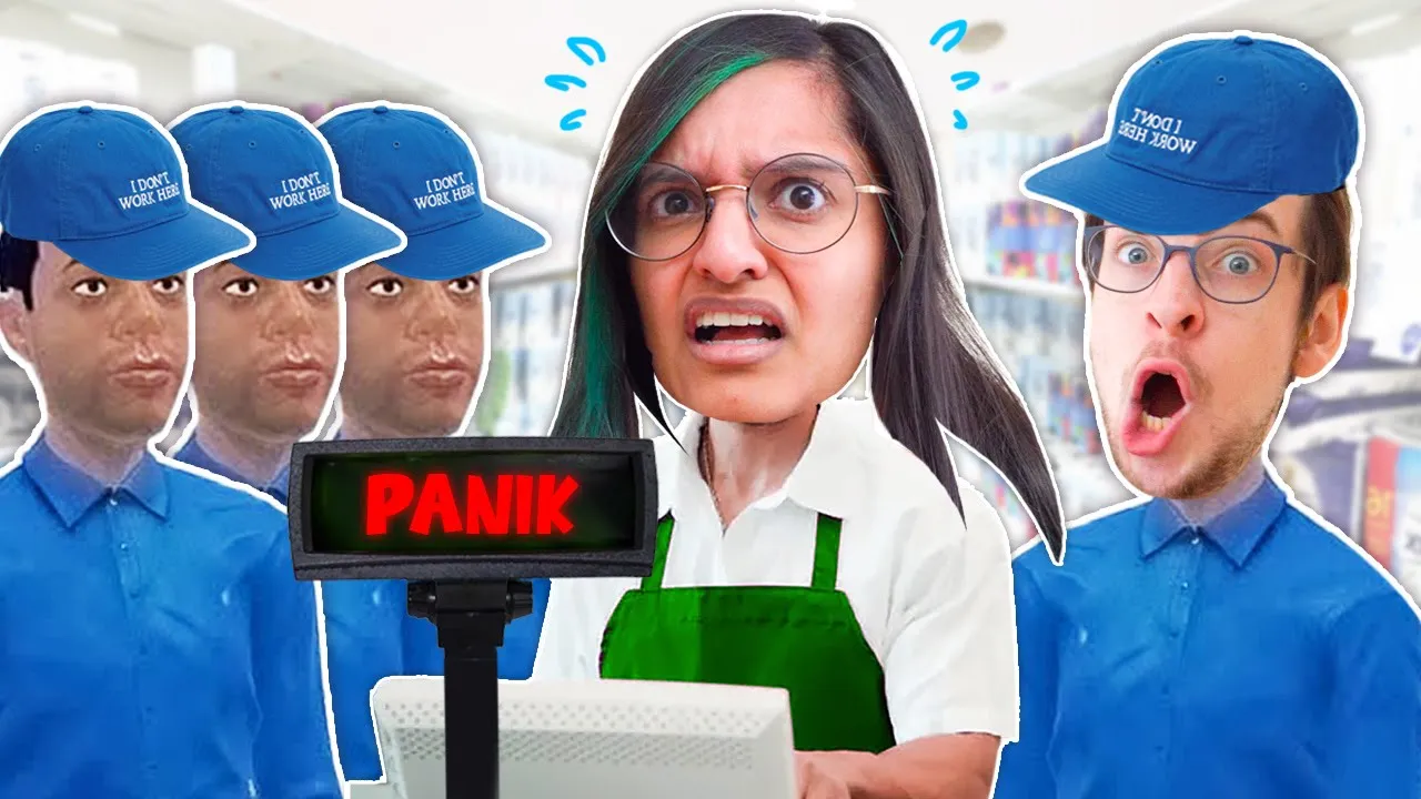 VI KAN IKKE FØLGE MED I VORES BEDSTE SUPERMARKED 😵‍💫🛒