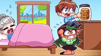 Vi stjæler bedstemors cookies 😈🍪