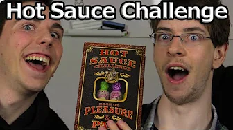 Hot Sauce Challenge! 12 Varme Saucer!