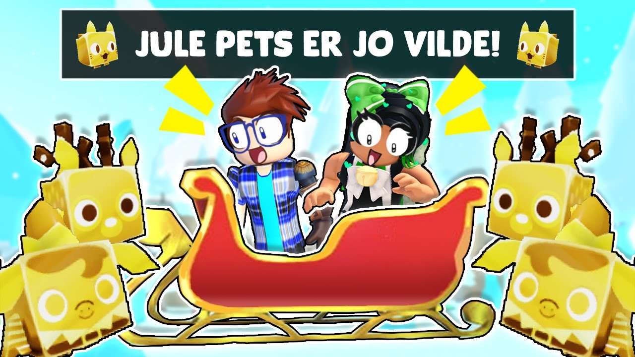 Jule Pets er jo VILDT OP?! - Pet Simulator X"