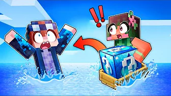 Minecraft One Lucky Block, Men Den Er VÅD ☔🌧️