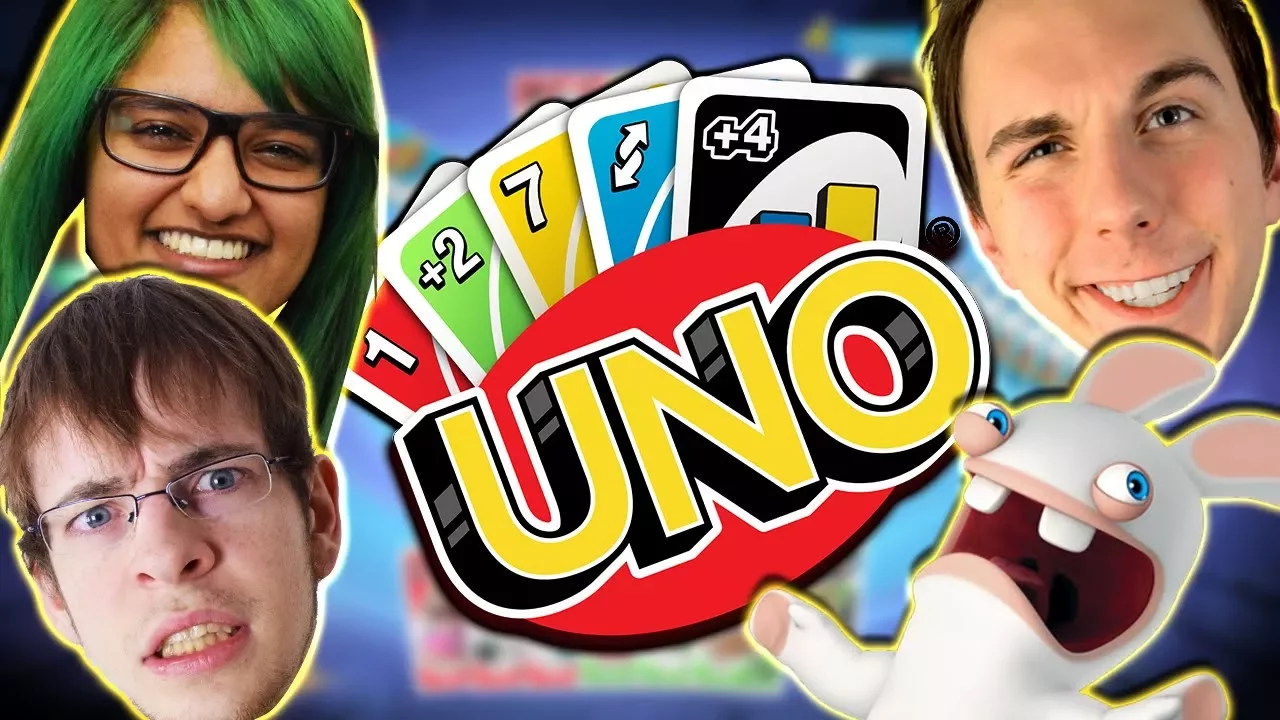 Skøre kaniner i vores Uno spil!? m. Lasse
