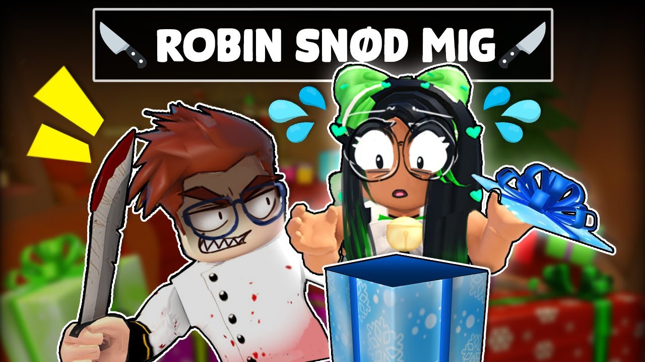Robin LOKKEDE mig med JULEGAVER 🥺🎁 - Dansk Murder Mustery 2