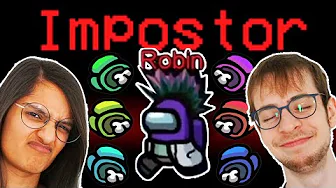 Robin bliver endeligt Impostor i Among us med Lasse