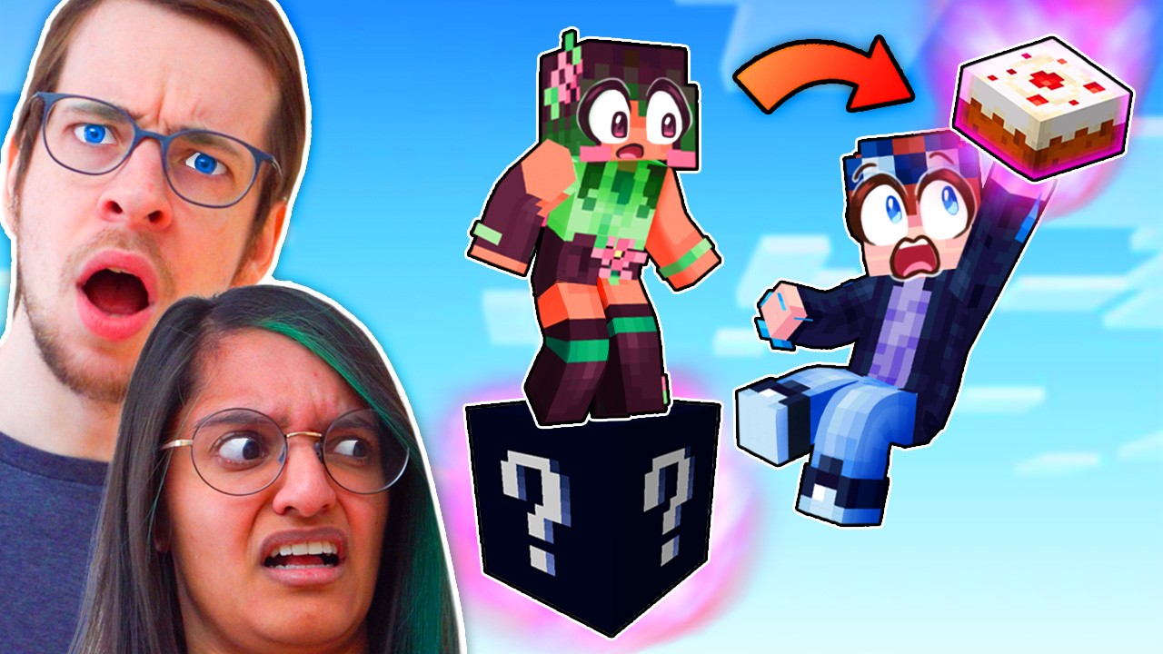 Lucky One Block, MEN ALT FLYVER? 🪽 - Minecraft Hardcore