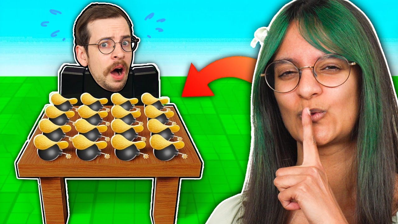 Han må IKKE spise bombe chippen 😈