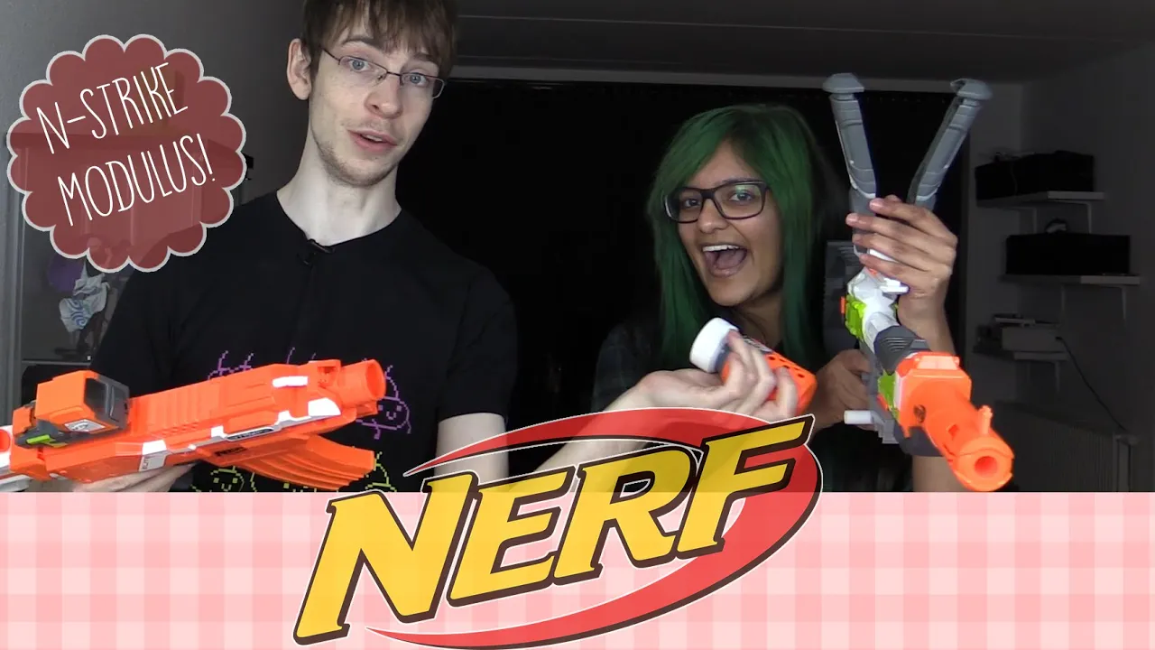 NERF MODULUS - Unboxing og konkurrence! (Vind en blaster!)