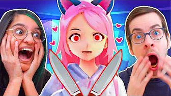 VORES YANDERE KÆRESTE VIL SLÅ OS IHJEL 🔪