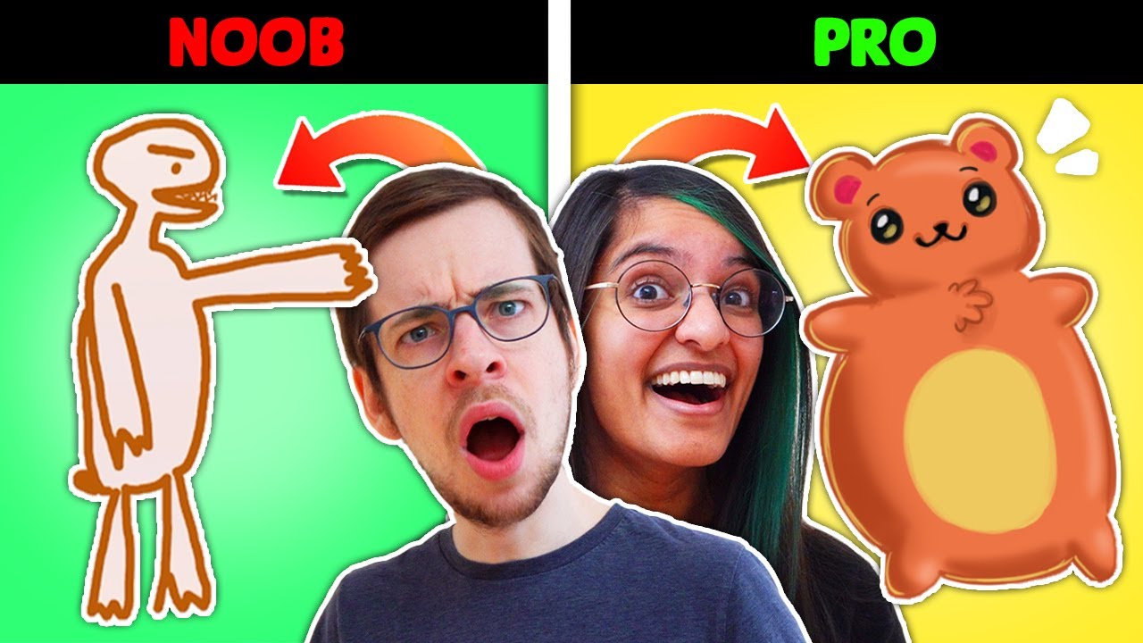 HVEM KAN TEGNE DEN SØDESTE BJØRN? - Roblox Speed! Draw!