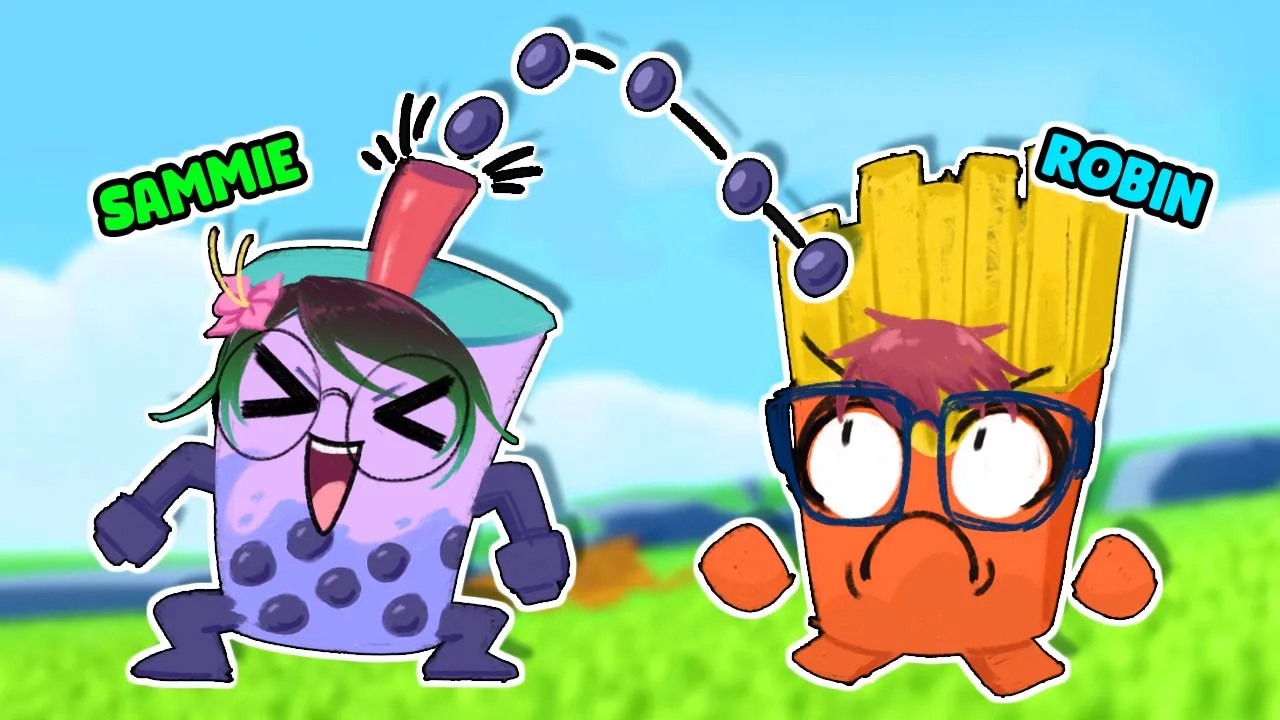 Smag mine BOBA KUGLER, ROBIN! 🥤 i Boomerang Fu!