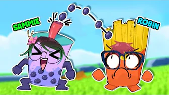 Smag mine BOBA KUGLER, ROBIN! 🥤 i Boomerang Fu!