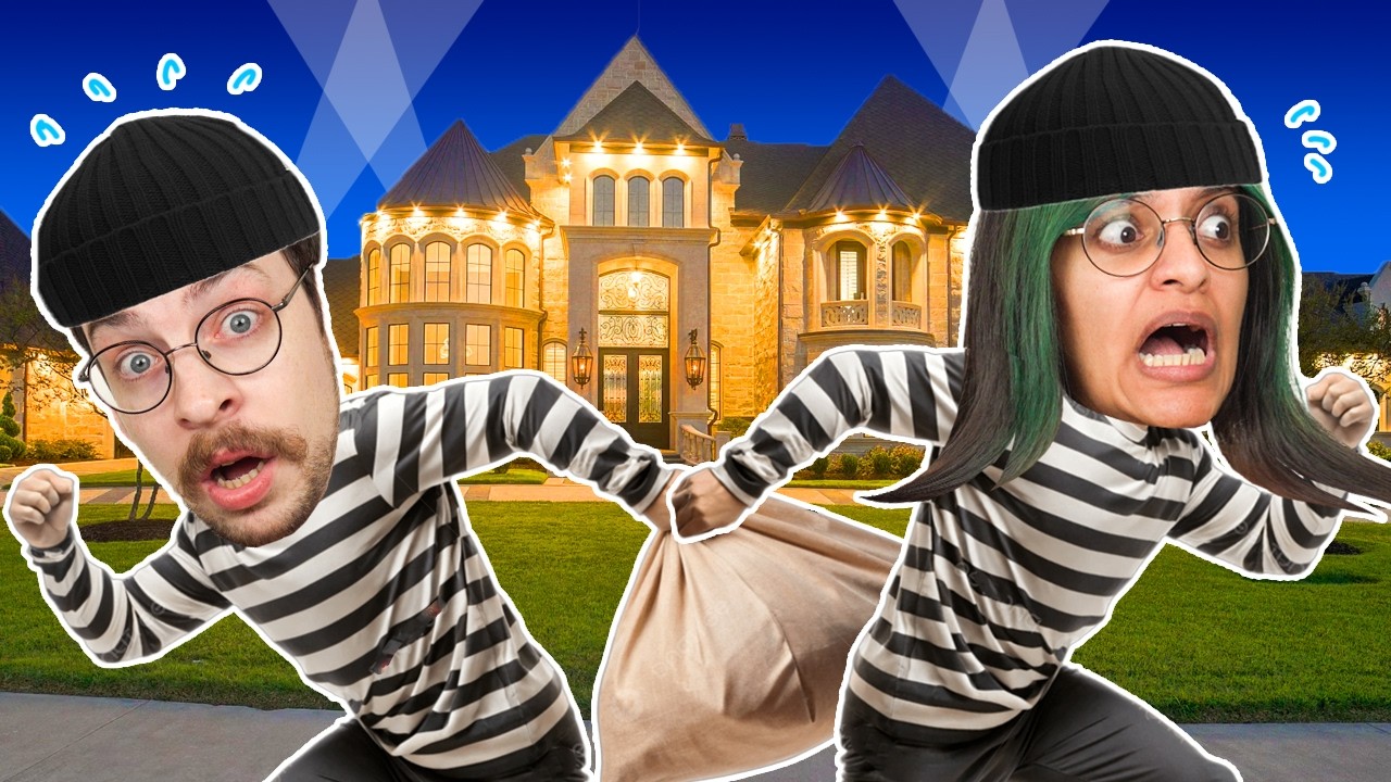 Vi er indbruds tyve, men ALT GÅR GALT 🚨 - Crime Simulator