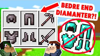 NY ORE BEDRE END DIAMANT? | Minecraft update 20w06a (1.16)