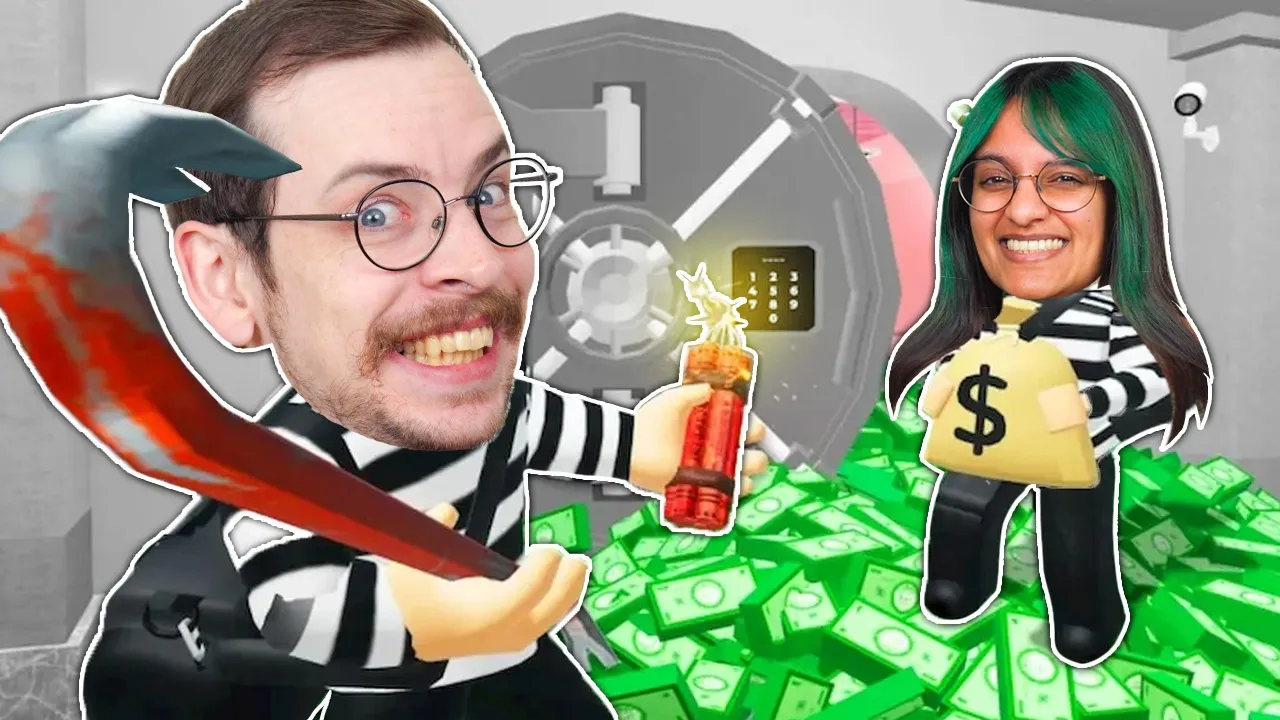 Vi  SRJÆLER ALT i Roblox Rob It