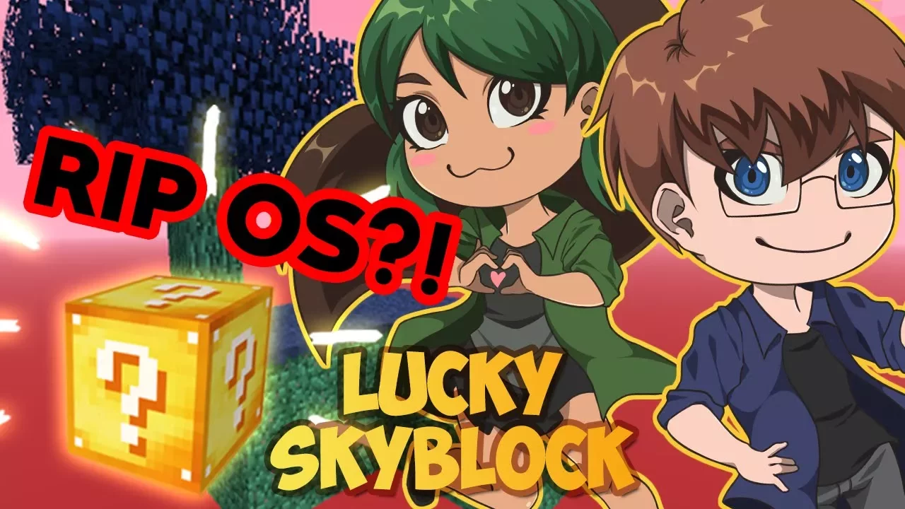 MEGA UHELDIG? - Lucky Skyblock #3 - Minecraft Ekspeditionen