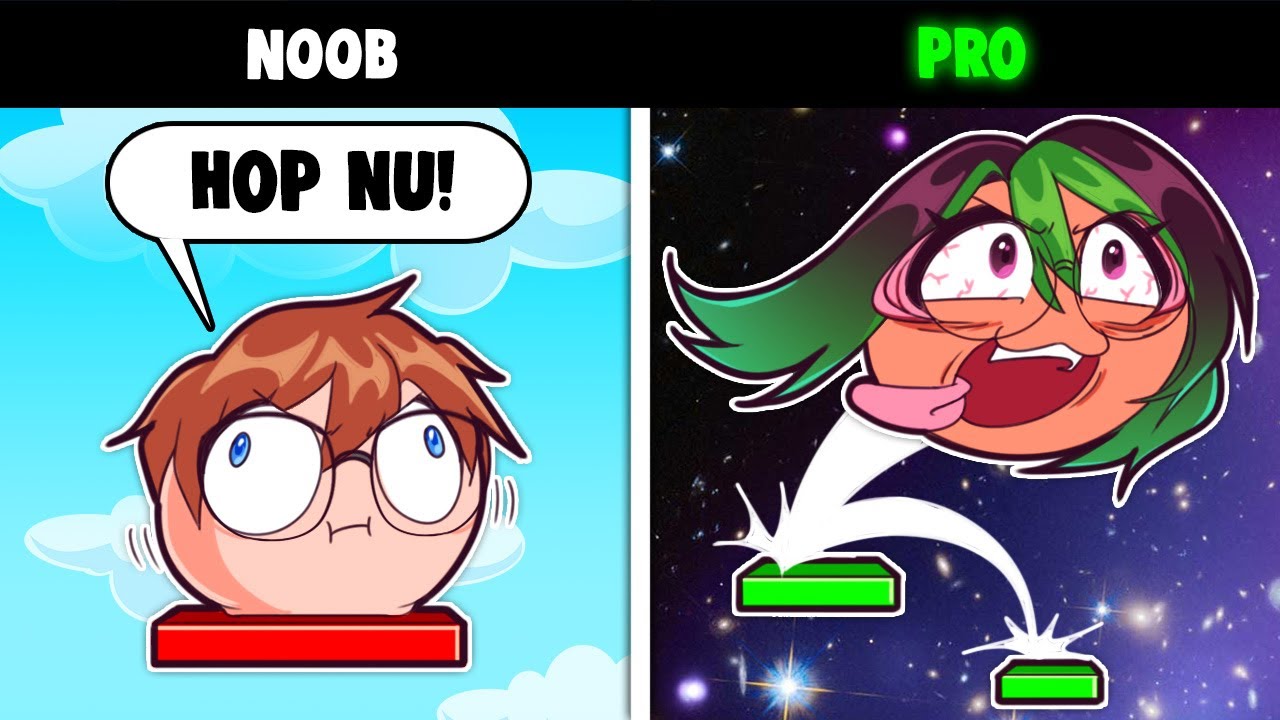 Roblox Obby, Men Vi Er HOPPEBOLDE