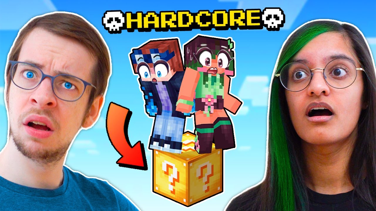 Kan Vi Overleve På Kun 1 LUCKY BLOCK I Hardcore? - Minecraft