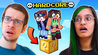 Kan Vi Overleve På Kun 1 LUCKY BLOCK I Hardcore? - Minecraft