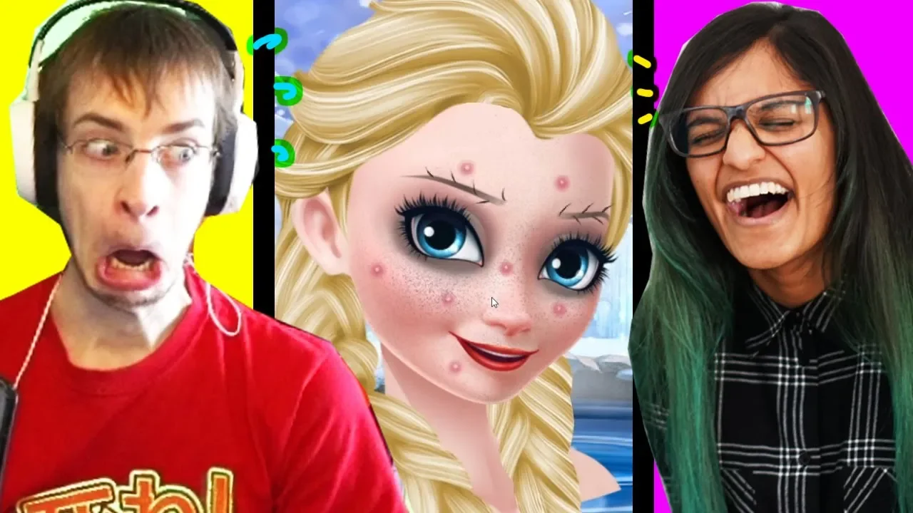 ELSA ER MEGA ULÆKKER!? | Fake bootleg spil med RobinSamse