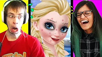 ELSA ER MEGA ULÆKKER!? | Fake bootleg spil med RobinSamse