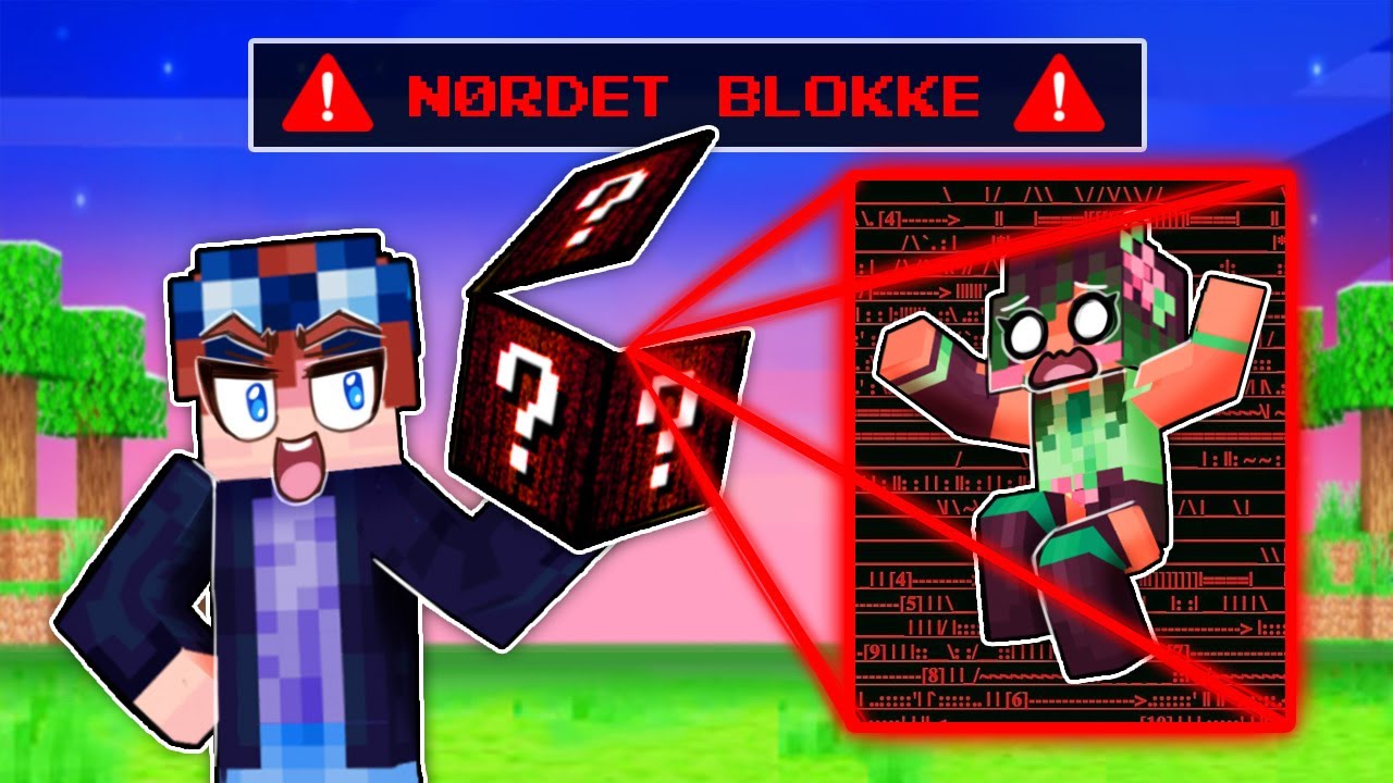 De her Lucky Blocks er MEGET NØRDEDE 🤨 (HVEM FÅR DET BEDSTE?)