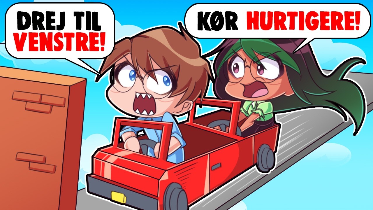 Vi Kan IKKE ARBEJDE SAMMEN i En Roblox Teamwork Obby 😠🚗