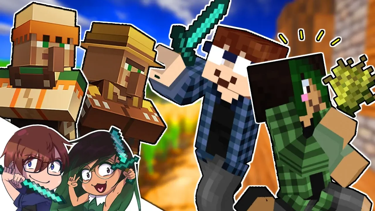 STJÆLER fra villages! | Minecraft Ekspeditionen - Sæson 5 | Episode 6