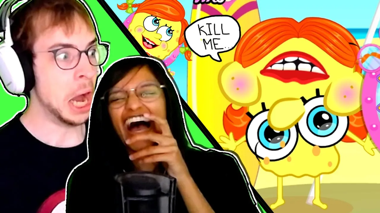 Svampebob og Ben10 REDDER VERDEN på Y8 😱