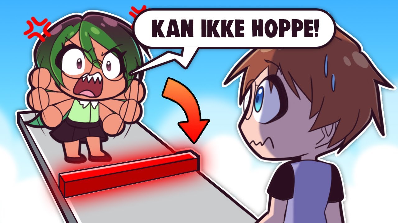 Roblox Obby, Men Vi Kan IKKE Hoppe?!