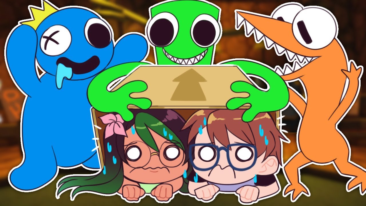 KAN VI UNDSLIPPE RAINBOW FRIENDS I ROBLOX? 😲