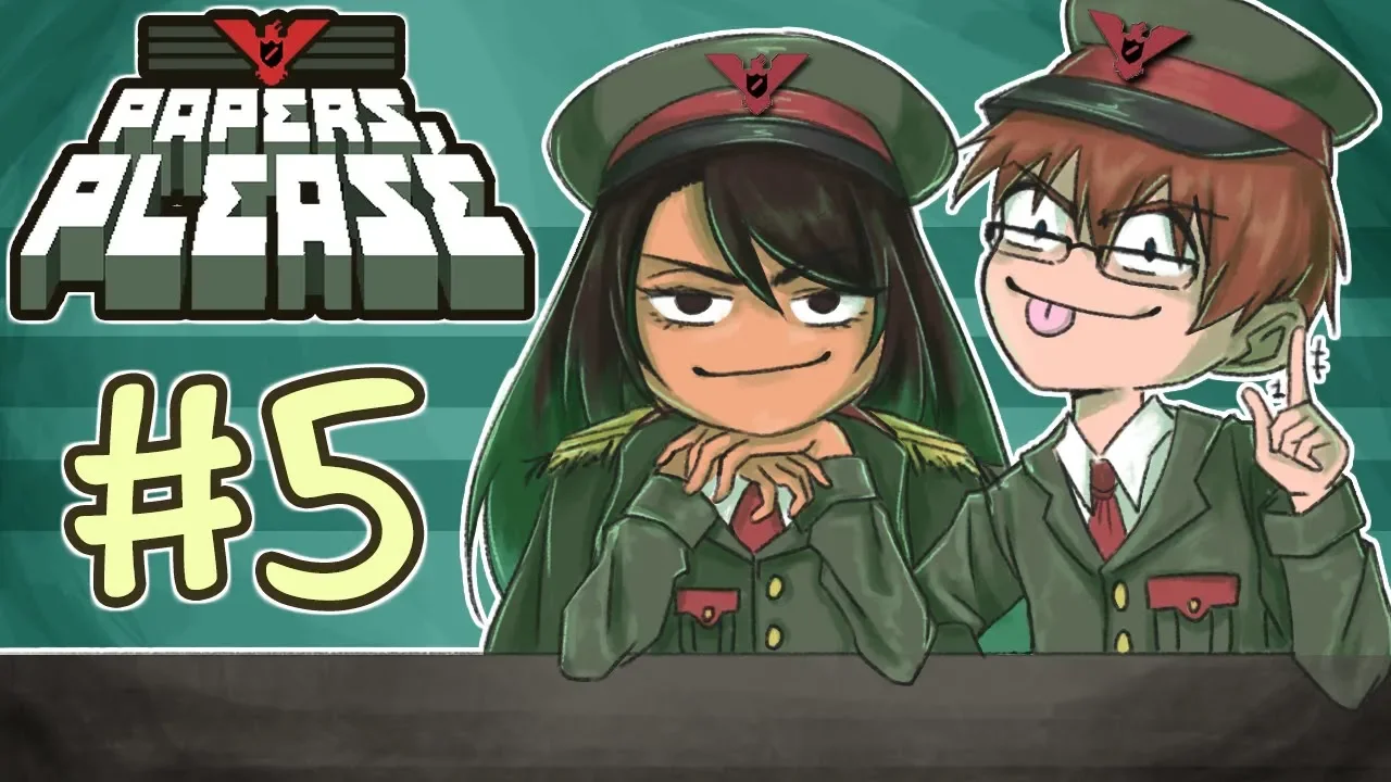 HAN PRØVER AT LØBE! 😤 | Papers Please - Episode 5