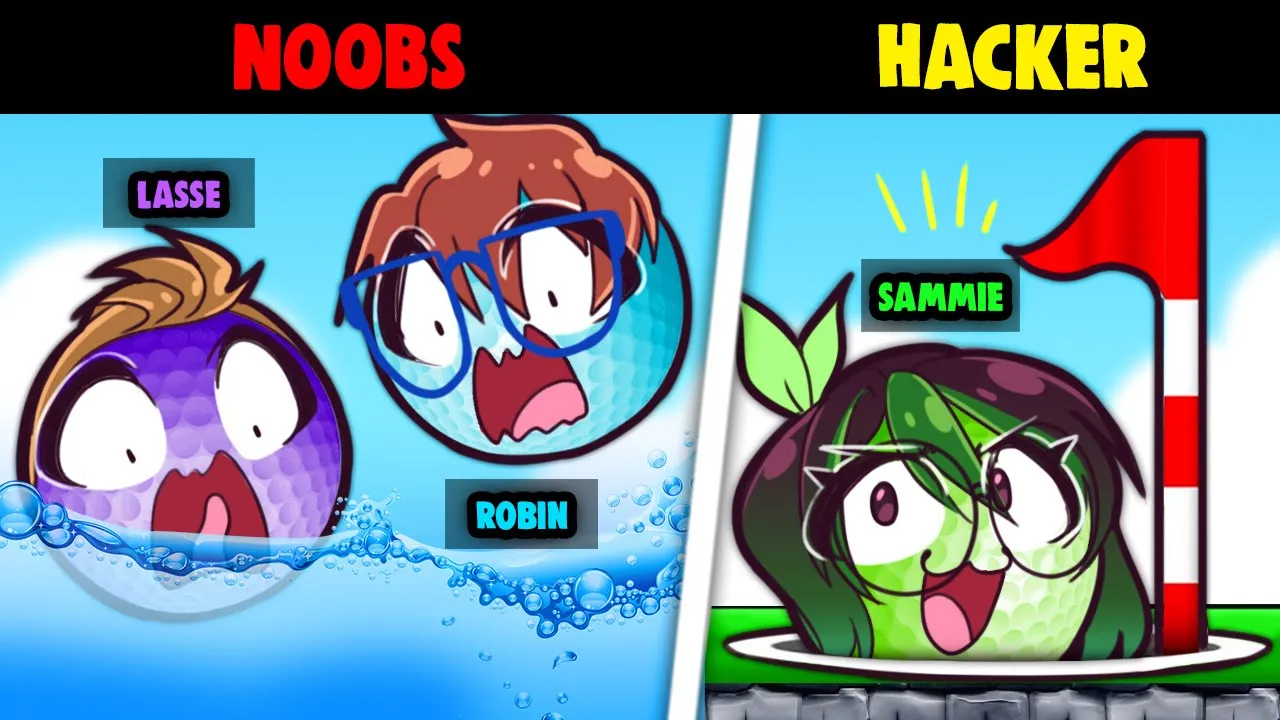 Golf it, men vi er KÆMPE NOOBS