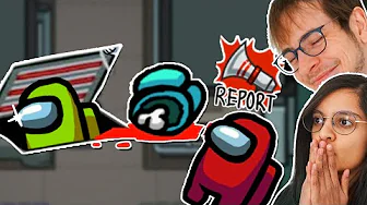 0 IQ Imposter plays i Among us med Lasse, Vercinger og Kaja