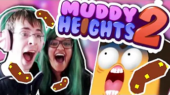 DET REGNER MED POOP! | Muddy Heights 2