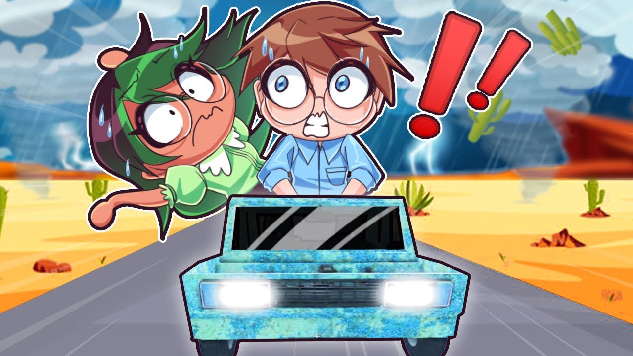 VI KØRER I DET VÆRSTE VEJR DER FINDES ⛈️ - Roblox A Dusty Trip