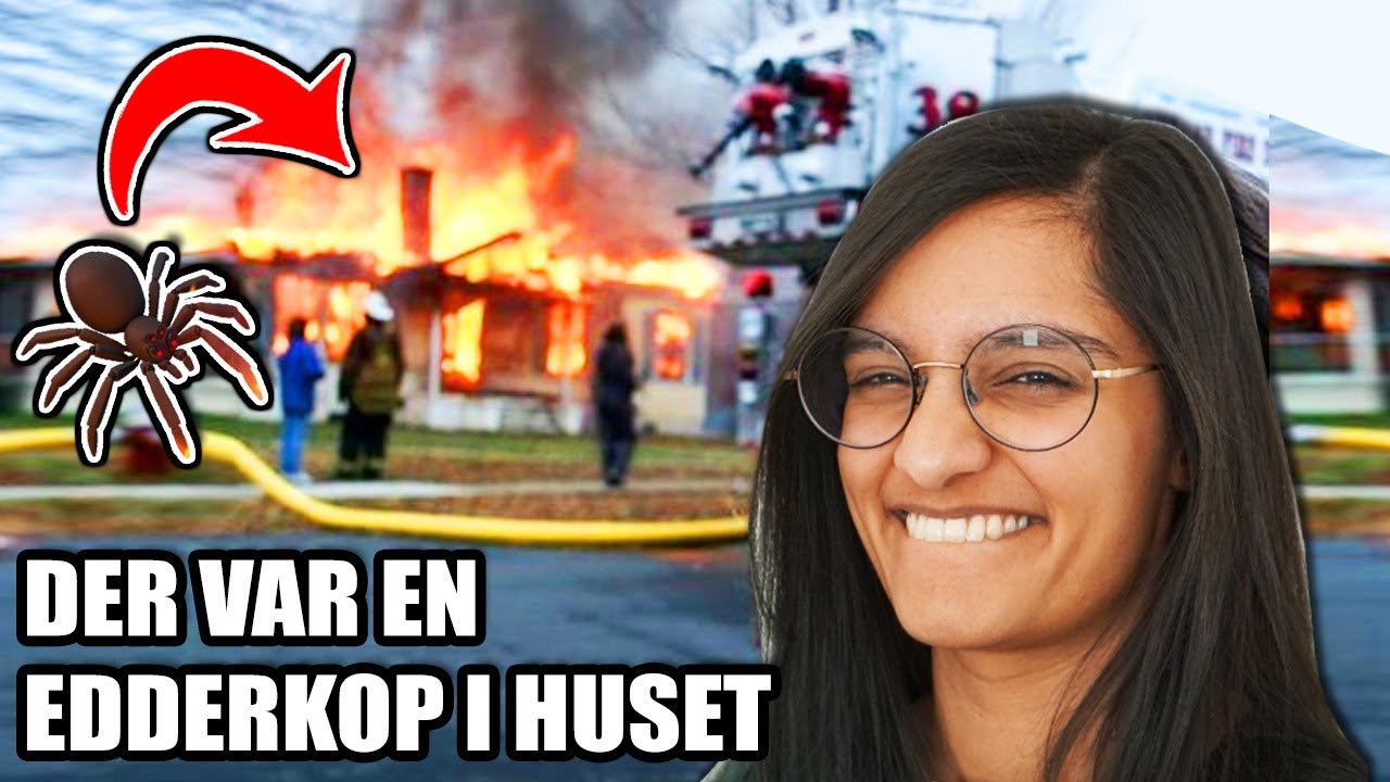 Edderkopper!? KILL IT WITH FIRE!