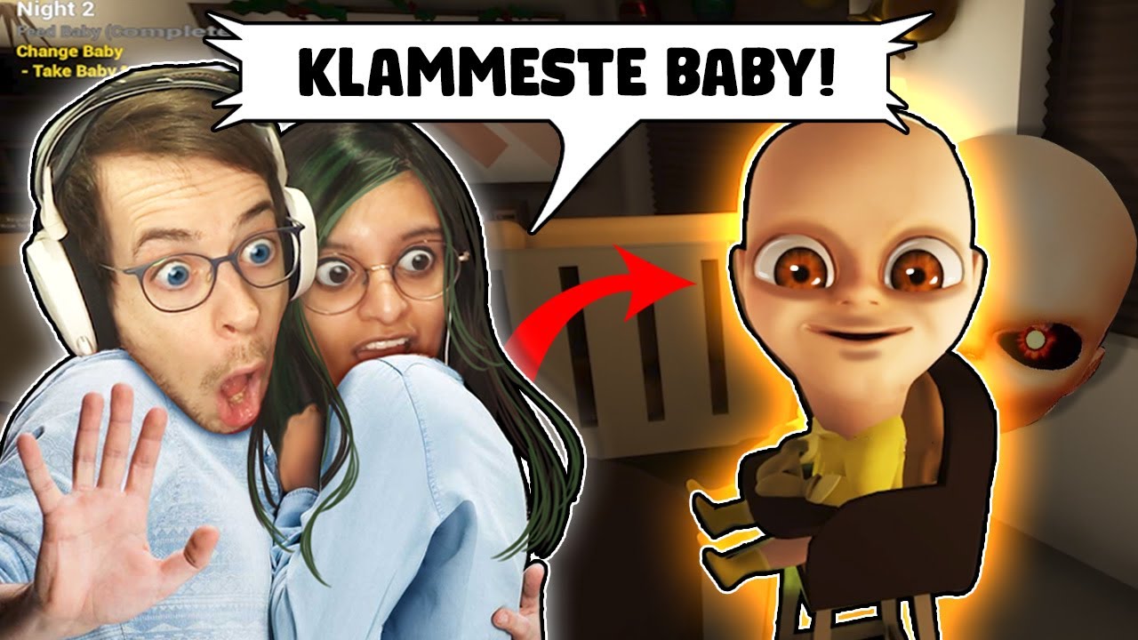 Vi skal FLYGTE fra Dæmon babyen! - Baby In Yellow