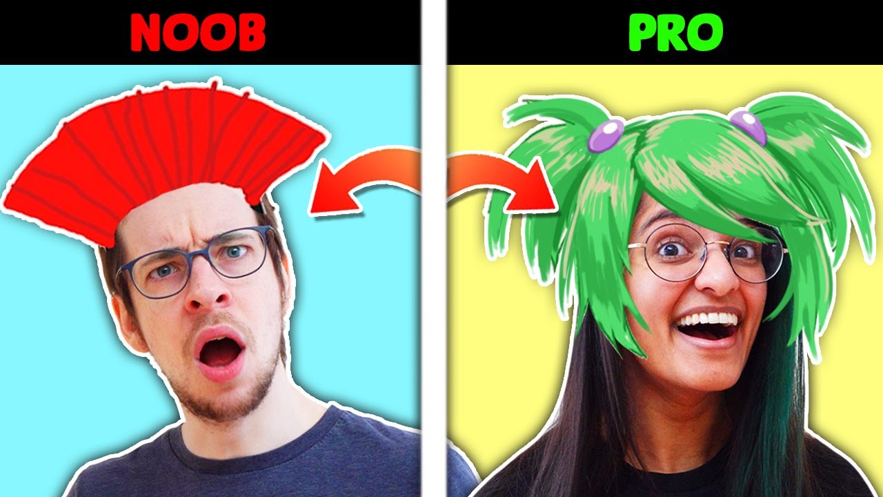 HVEM KAN TEGNE DEN BEDSTE HÅR STIL? - Roblox Speed! Draw!